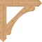 Ekena Millwork Legacy Arts & Crafts Smooth Bracket, Western Red Cedar, 5 1/2"W x 38"D x 38"H BKT06X38X38LEC03SWR - alternate 2
